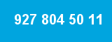 927 804 50 11